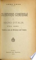 Calendario generale del regno d'Italia