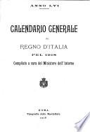 Calendario generale del regno d'Italia