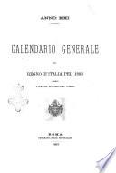 Calendario generale del Regno d'Italia