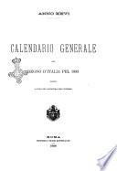 Calendario generale del Regno d'Italia