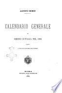 Calendario generale del Regno d'Italia