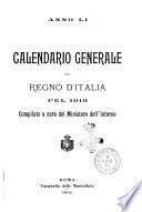 Calendario generale del Regno d'Italia