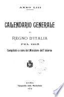 Calendario generale del Regno d'Italia