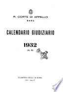 Calendario giudiziario di Roma
