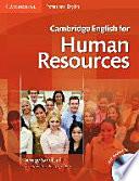 Cambridge English for Human Resources