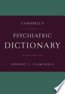 Campbell's Psychiatric Dictionary