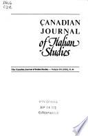 Canadian journal of Italian studies
