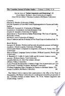 Canadian Journal of Italian Studies