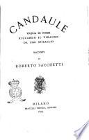 Candaule racconti di Roberto Sacchetti