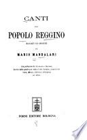Canti del popolo reggino
