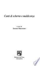 Canti di scherno e maldicenza