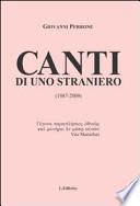 Canti di uno straniero (1987-2009)
