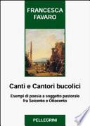 Canti e cantori bucolici