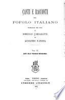 Canti e racconti del popolo italiano