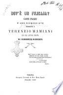 Canti italici di uno sconosciuto