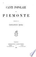 Canti popolari del Piemonte