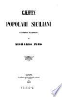 Canti popolari Siciliani