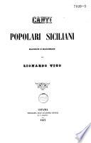 Canti popolari siciliani