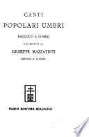 Canti popolari umbri