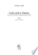 Canti sardi a chitarra