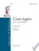 Canto leggèro. Coro e voci di bambini