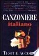 Canzoniere italiano. Testi e accordi