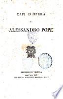 Capi d'opera di Alessandro Pope