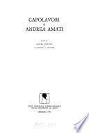 Capolavori di Andrea Amati