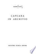 Capuana in archivio