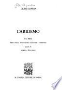 Caridemo (Or. XXX)