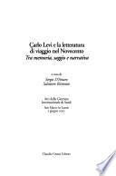 Carlo Levi e la letteratura di viaggio nel Novecento