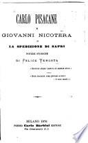 Carlo Pisacane e Giovanni Nicotera, o, La spedizione di Sapri