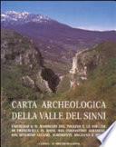 Carta archeologica della Valle del Sinni