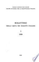 Carta dei dialetti italiani
