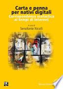 Carta e penna per nativi digitali