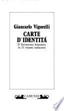 Carte d'identità