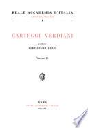 Carteggi verdiani