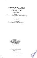 Carteggio: 1825-1841