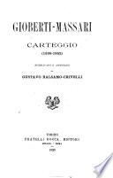 Carteggio 1838-1852