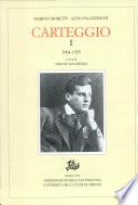 Carteggio: 1904-1925