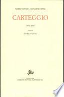 Carteggio, 1906-1943