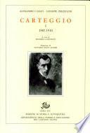 Carteggio: 1907-1944 (2 volumi)