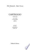 Carteggio (1910-1914)