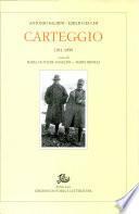 Carteggio 1911-1959