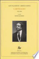 Carteggio, 1912-1960