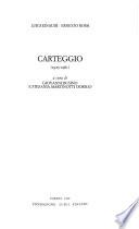 Carteggio (1925-1961) a cura di Giovanni Busino e Stefania Martinotti Dorigo