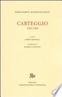 Carteggio, 1929-1968