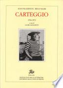 Carteggio, 1934-1972