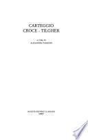 Carteggio Croce-Tilgher