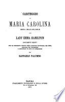 Carteggio di Maria Carolina con Lady Emma Hamilton